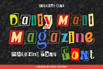 Font Inspiration From the Daily Mail Magazine