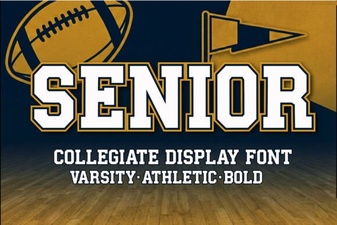 Senior Fonts: Project Design Inspiration