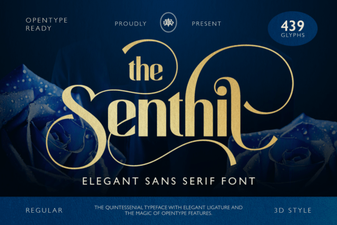 Senthil Font for Modern Design Projects