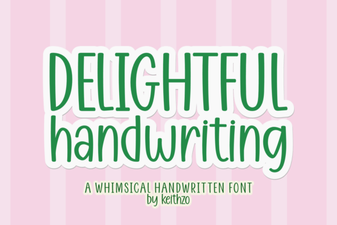Craft Beautiful Projects with Delightful Handwriting Fonts