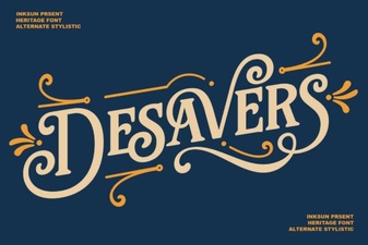 Desavers Font: Creativity & Design Ideas for Projects